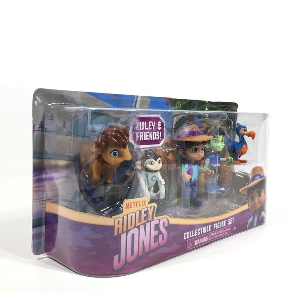 Ridley Jones Netflix Collectible Figure Set Ridley And Friends 5 Pack - Picture 6 of 8